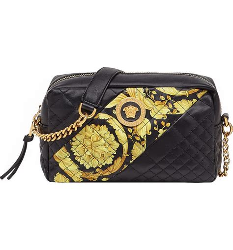 versace quilted camera bag|versace camera bag sale.